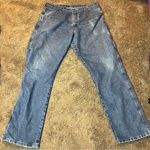 Wrangler Vintage 90's Carpenter Jeans Baggy Straight Grunge Skater Men 34x30 J38